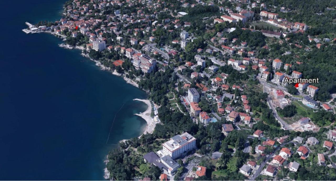 Apartment With Direct Sea View, Free Parking And Close To Beaches And Promenade Lovran Extérieur photo