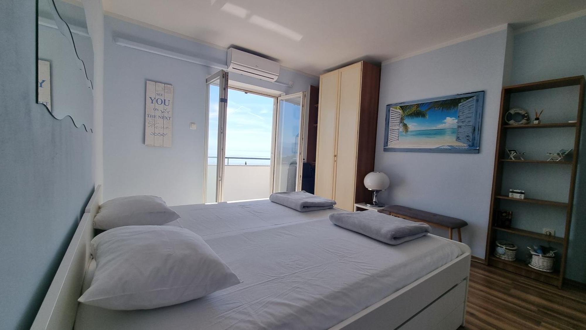Apartment With Direct Sea View, Free Parking And Close To Beaches And Promenade Lovran Extérieur photo