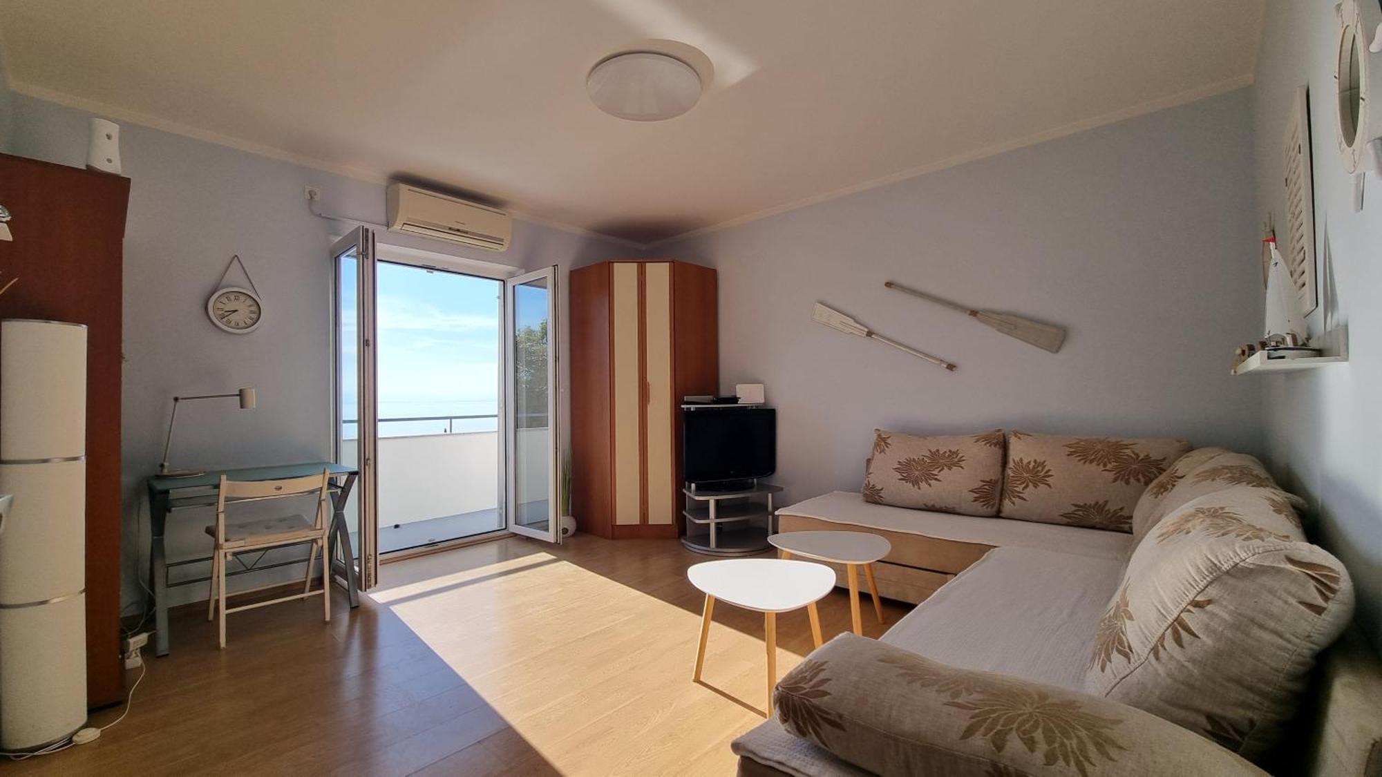 Apartment With Direct Sea View, Free Parking And Close To Beaches And Promenade Lovran Extérieur photo